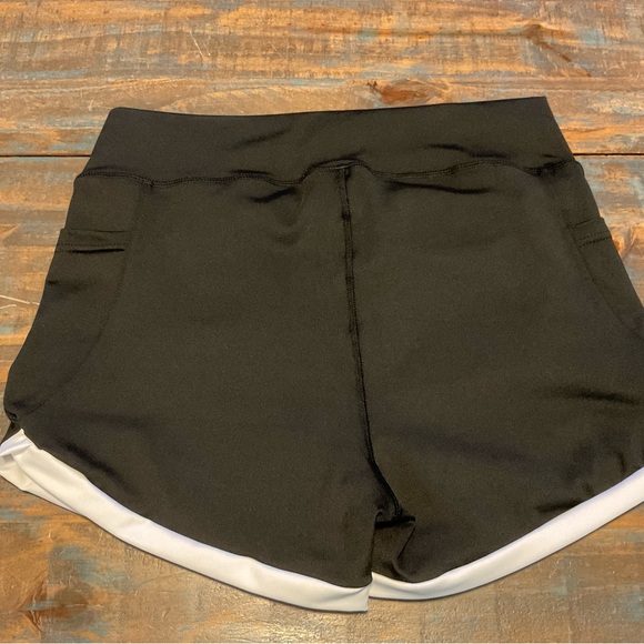 SHEIN Sport Studio Color Block Seamless High Waist Sports Shorts XL - Picture 3 of 5